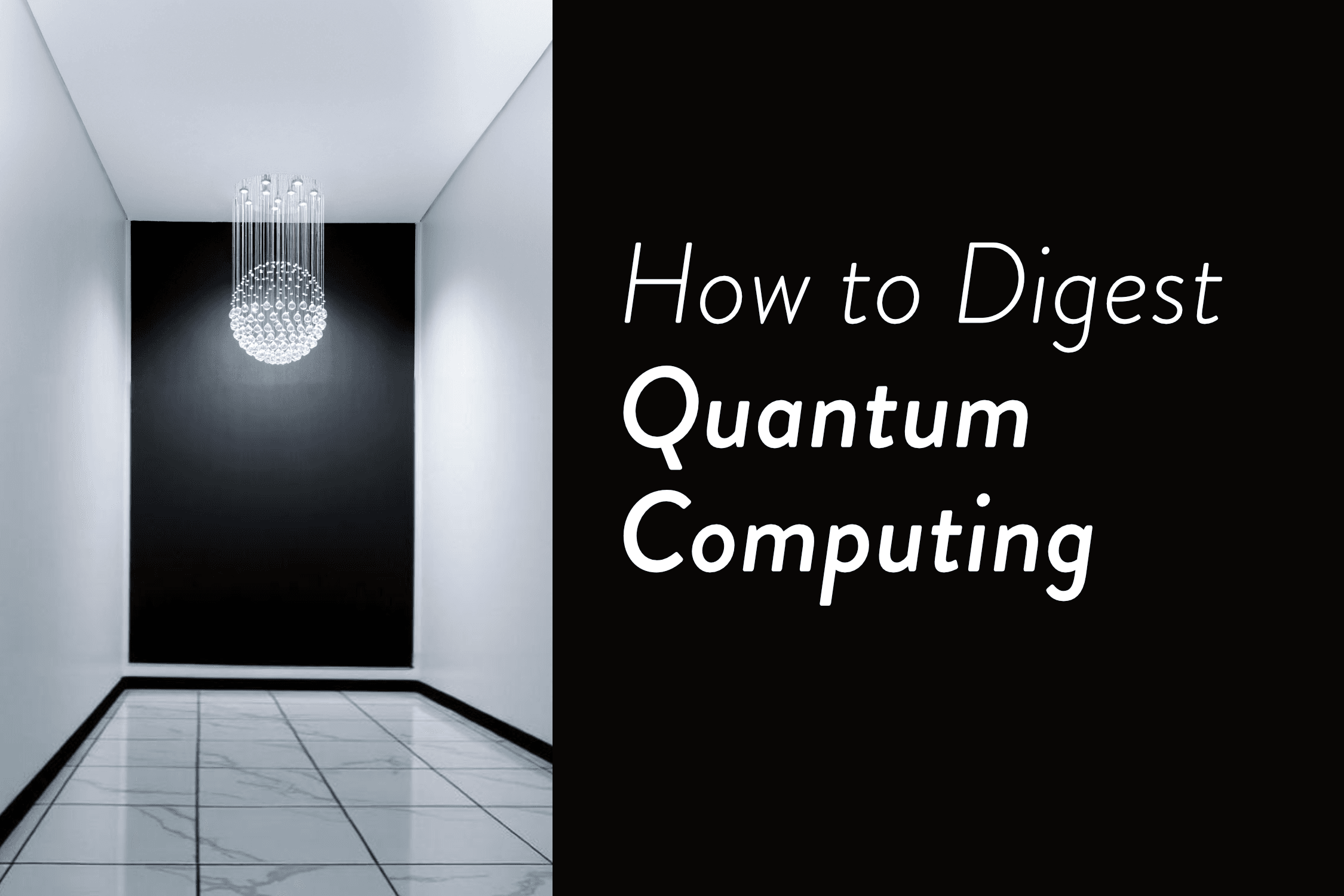 How to Digest Quantum Computing